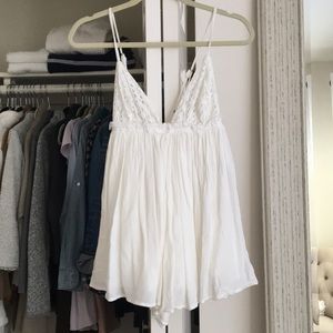 White Romper